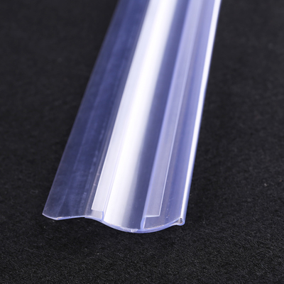 Plastic Price Label Holder For Supermarket Shelf Customized