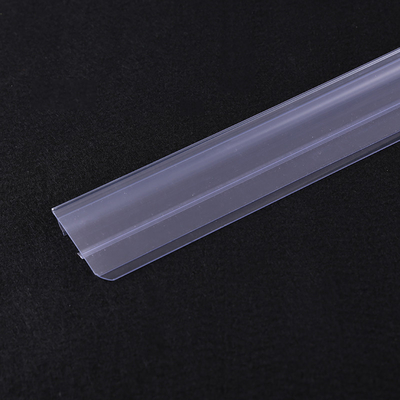 Plastic Price Label Holder For Supermarket Shelf Customized